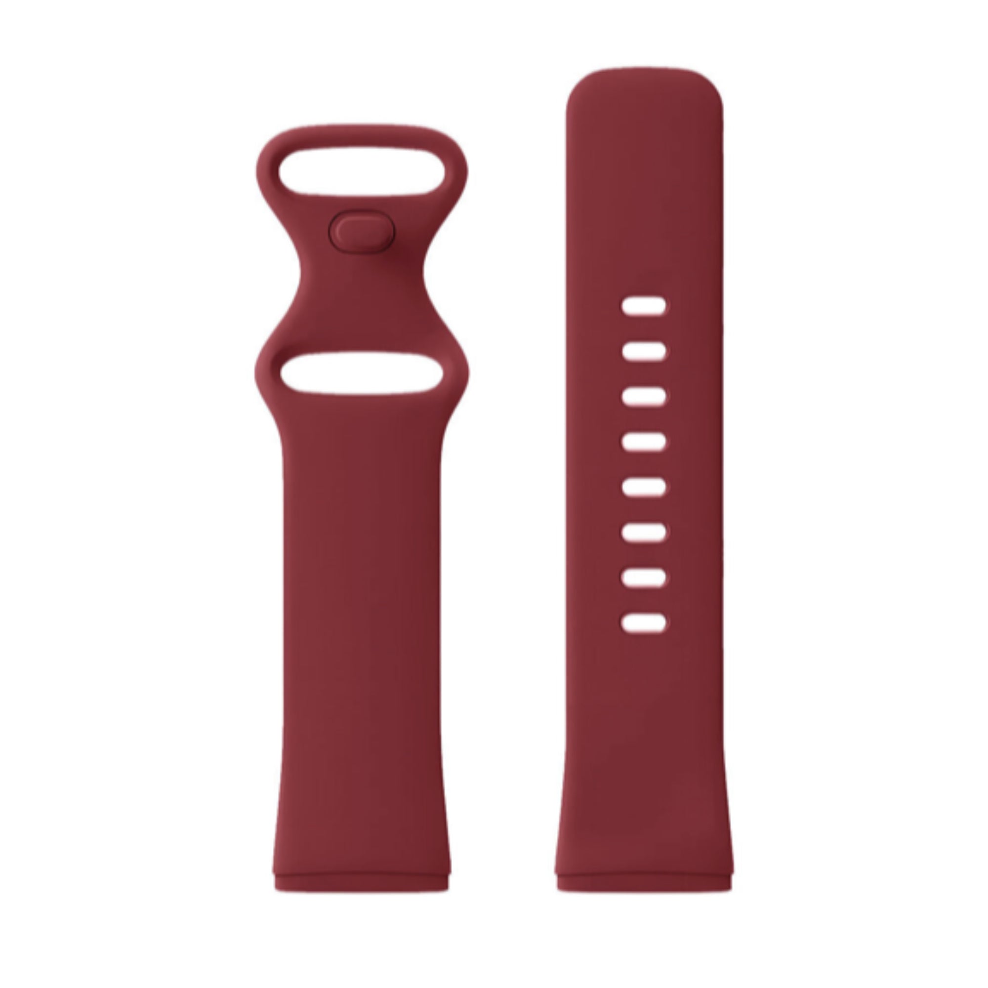 Fitbit Versa 3 / 4 / Sense silicone strap - wine red