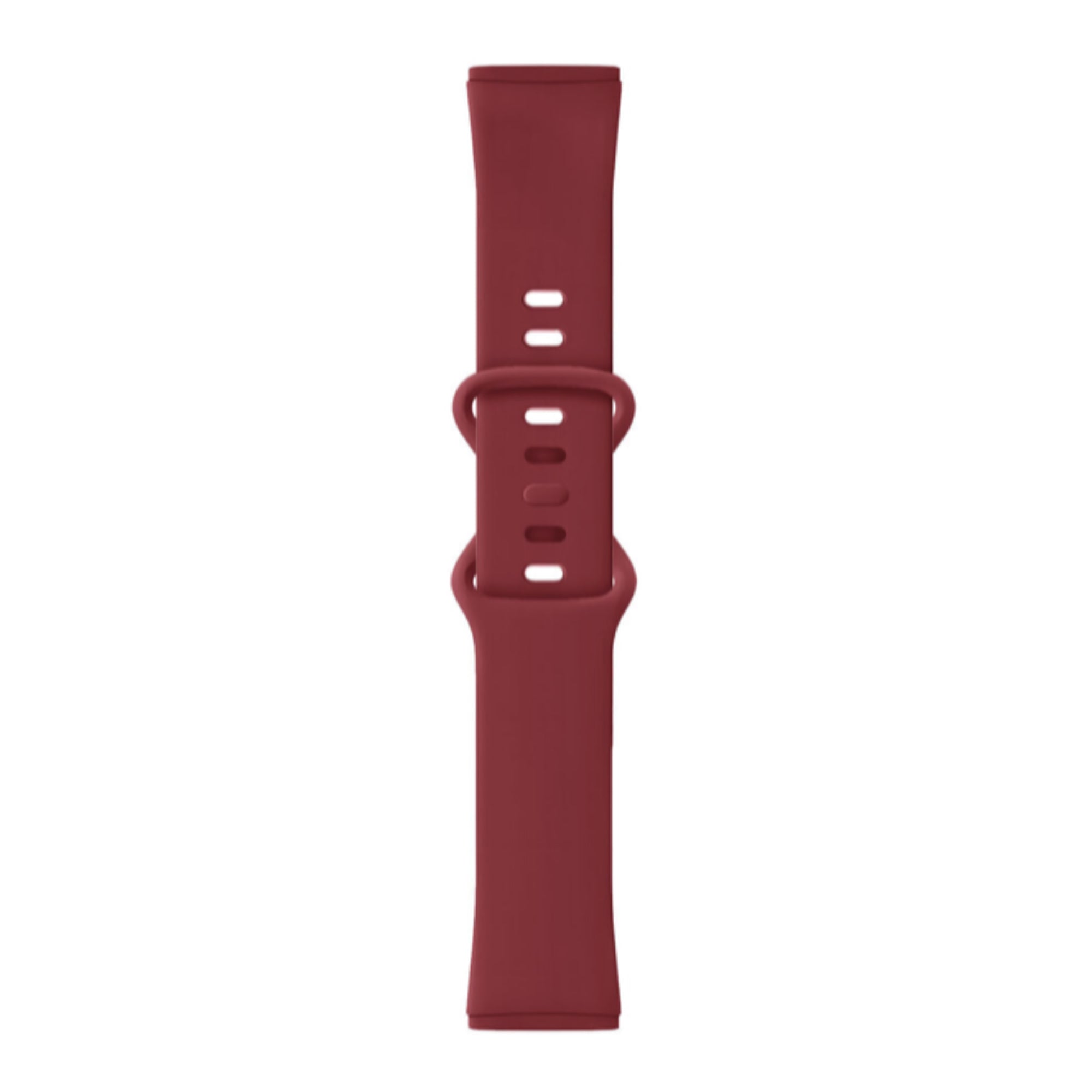 Fitbit Versa 3 / 4 / Sense silicone strap - wine red