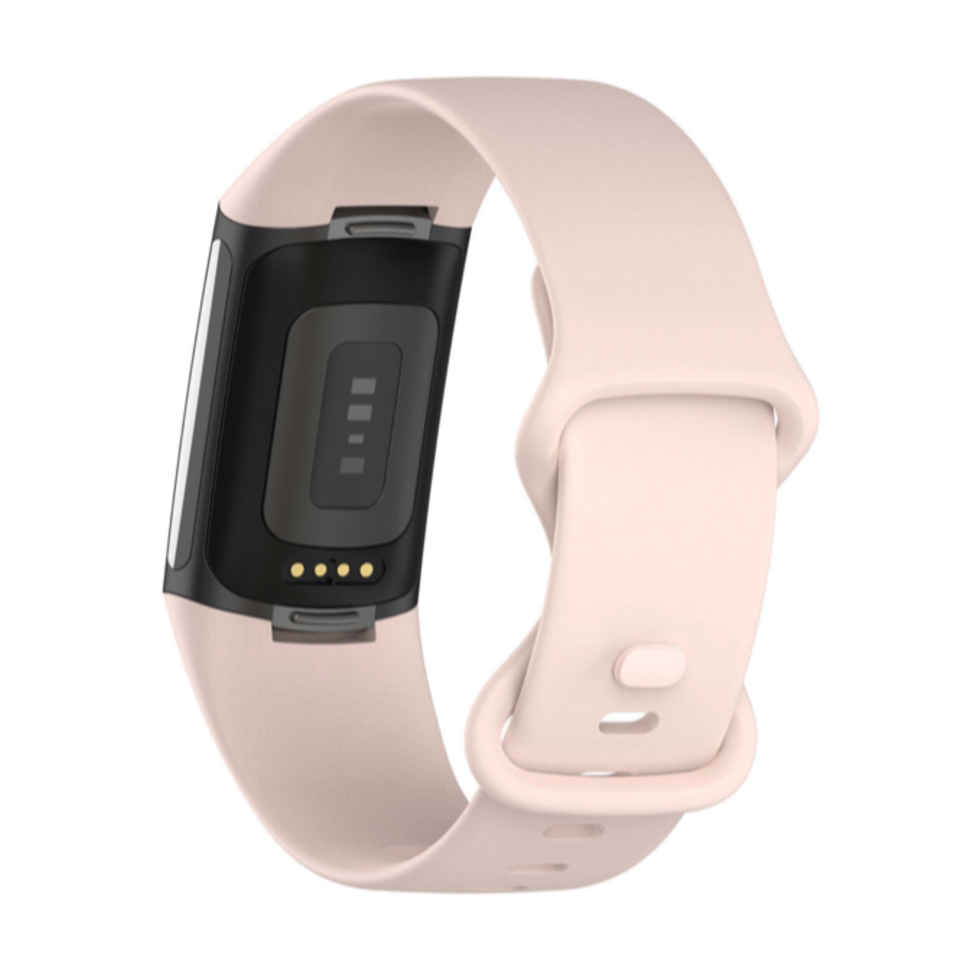 Fitbit Charge 5/6 Silikonarmband – rosa Sand