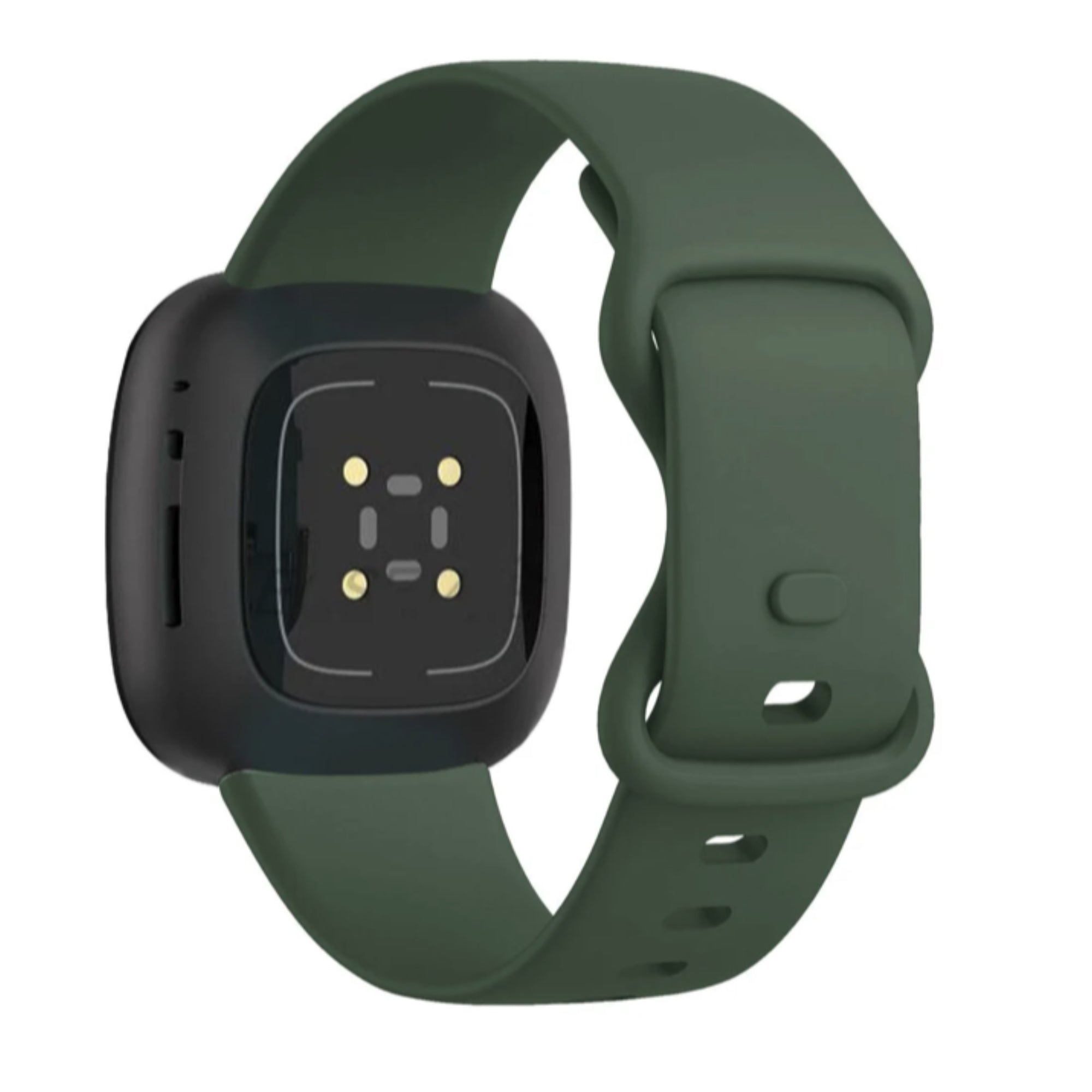 Fitbit Versa 3 / 4 / Sense silicone strap - dark green