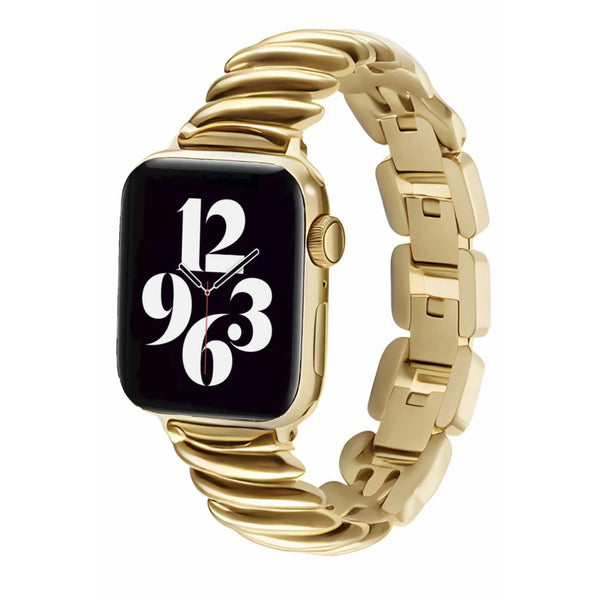 Wirbelarmband der Apple Watch – Gold