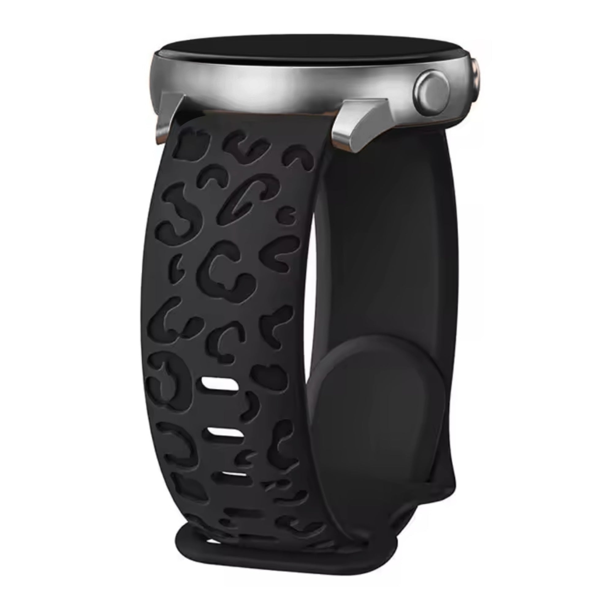 Samsung Galaxy Watch silicone panther strap - black