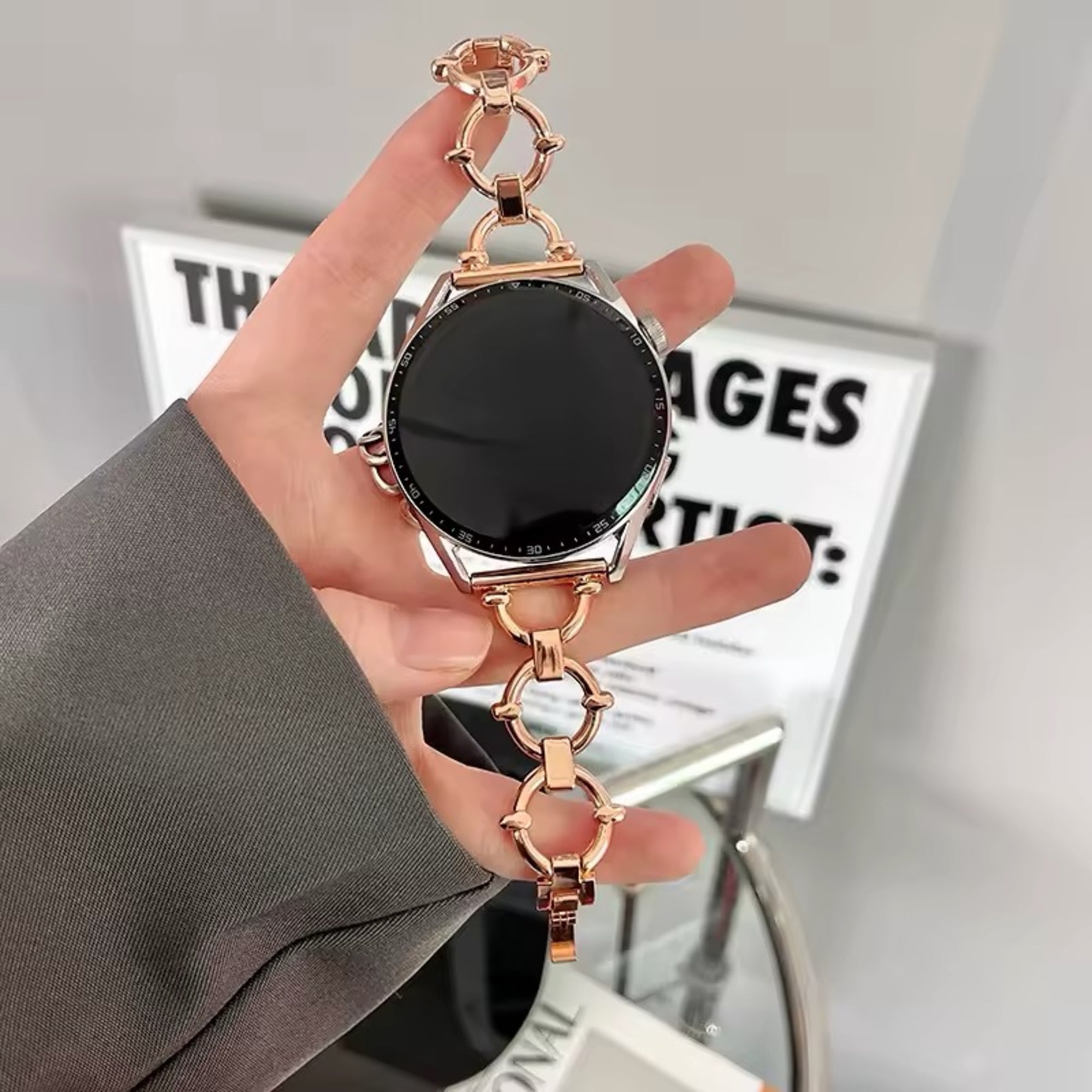 Samsung Galaxy Watch O strap - rose gold