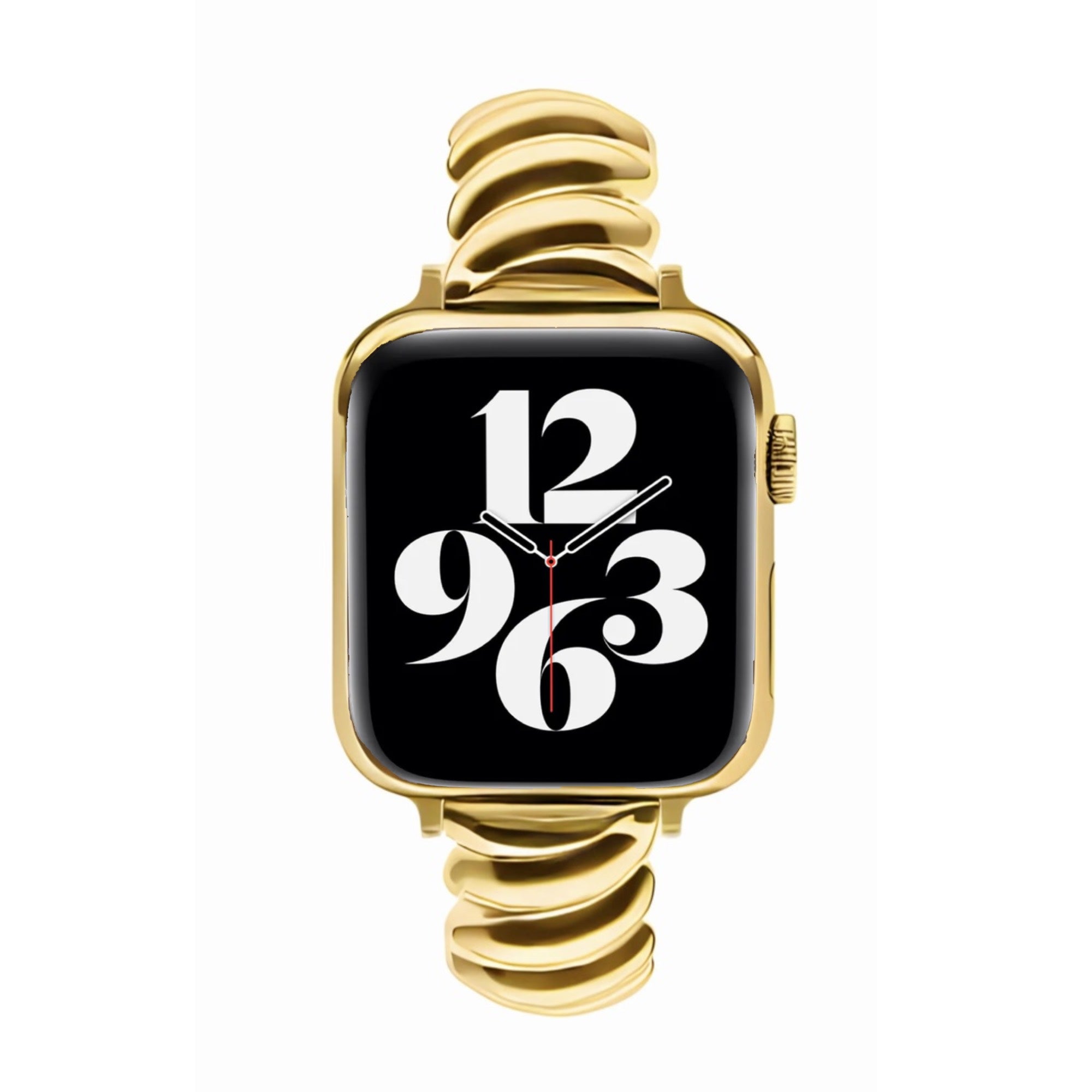 Apple Watch swirl band - gold
