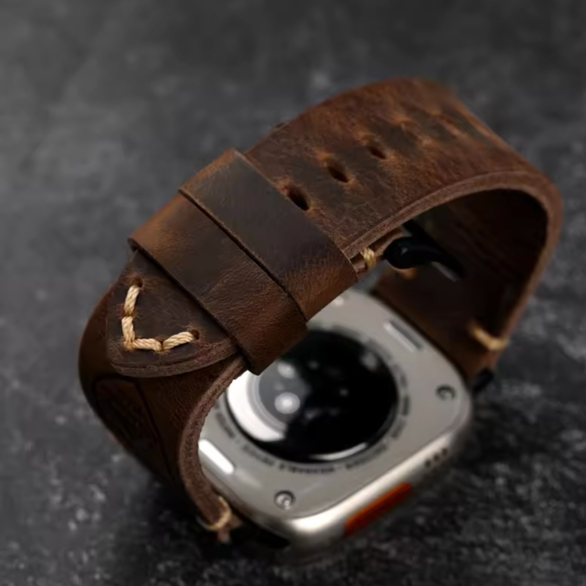 Apple Watch leather vintage band - brown