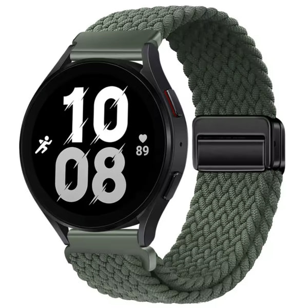 Samsung Galaxy Watch gevlochten band - khaki