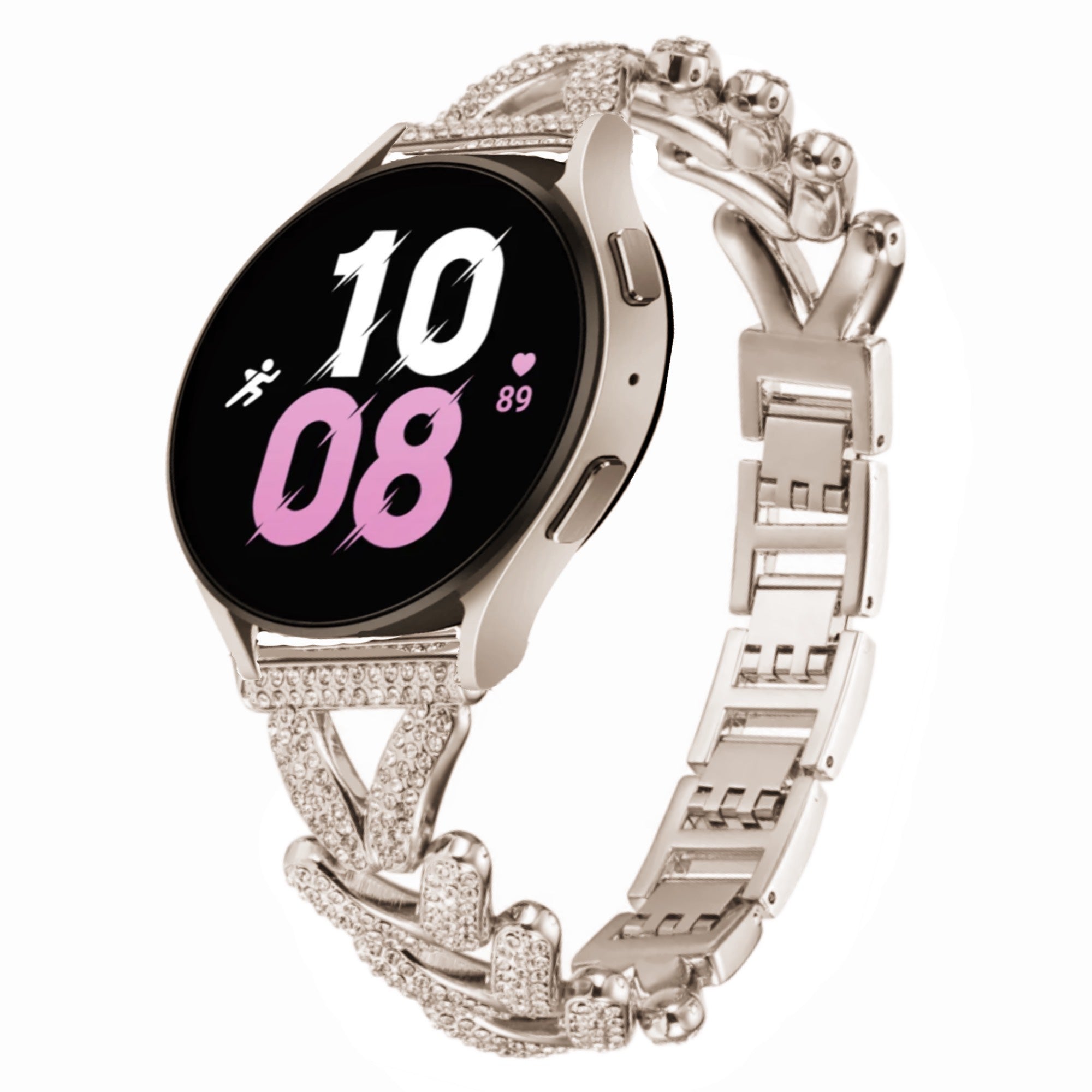 Samsung Galaxy Watch diamond V strap - starlight