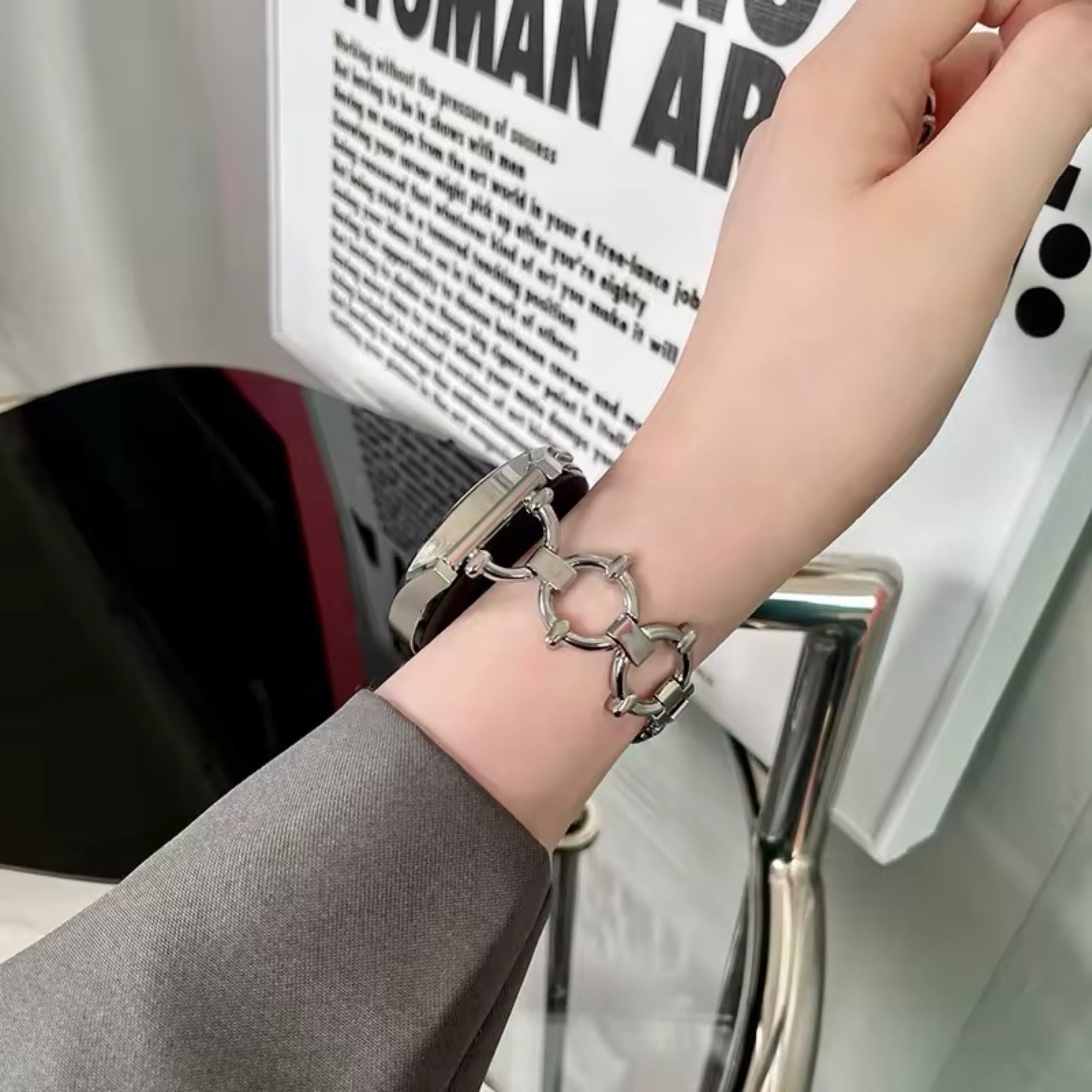 Samsung Galaxy Watch O strap - silver