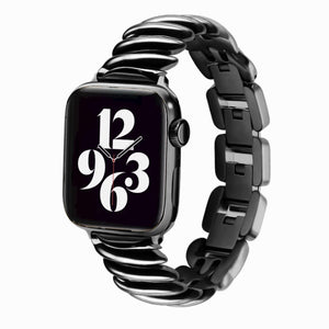 Apple Watch swirl band - silver
