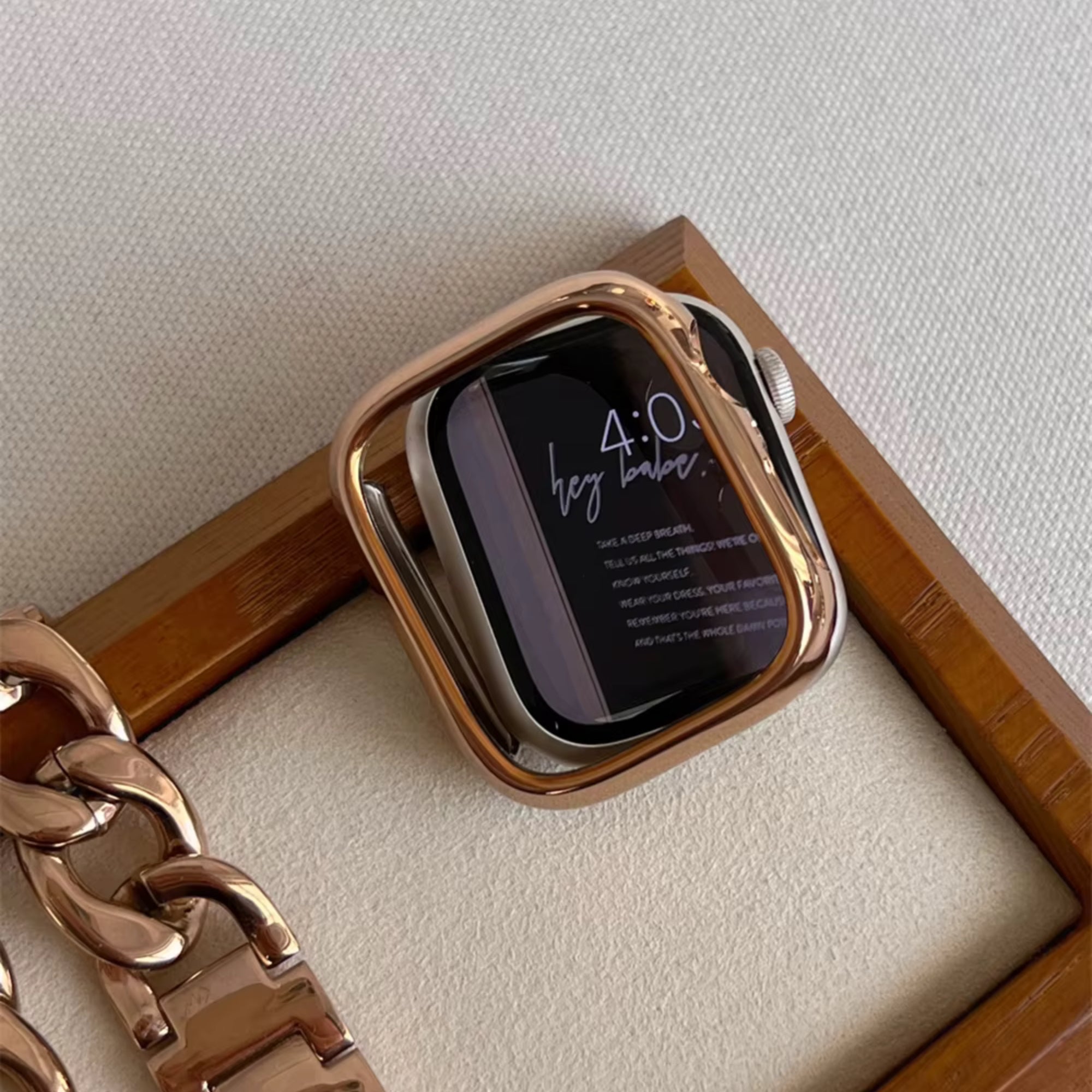Apple Watch bumper - rose