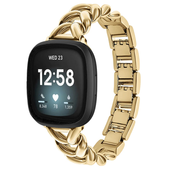 Armband für Fitbit Versa 3 / 4 / Sense V – Gold