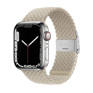 Apple Watch gevlochten loop verstelbaar - oranje
