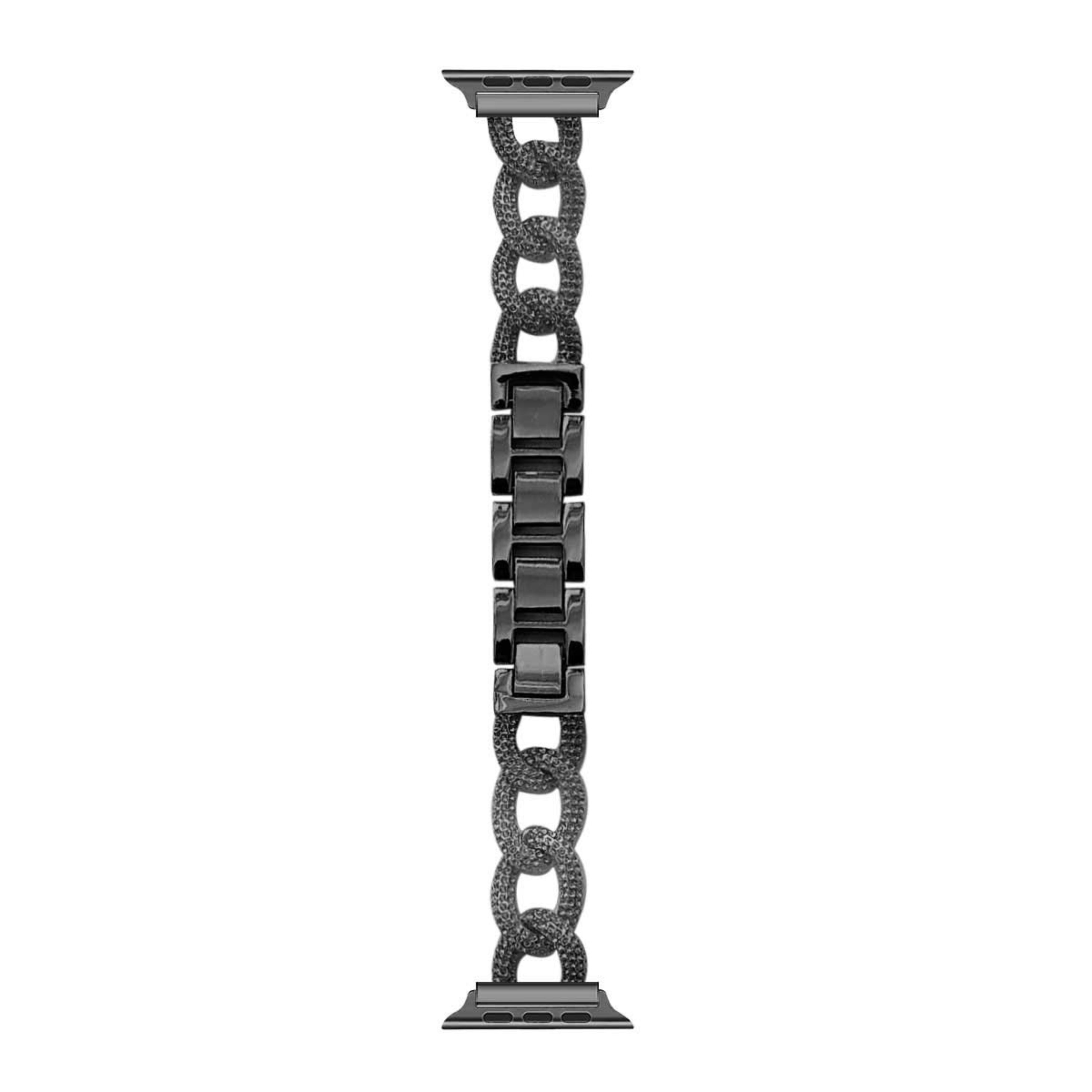 Apple Watch inspired chain strap - black
