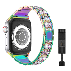Apple Watch diamond link band - starlight