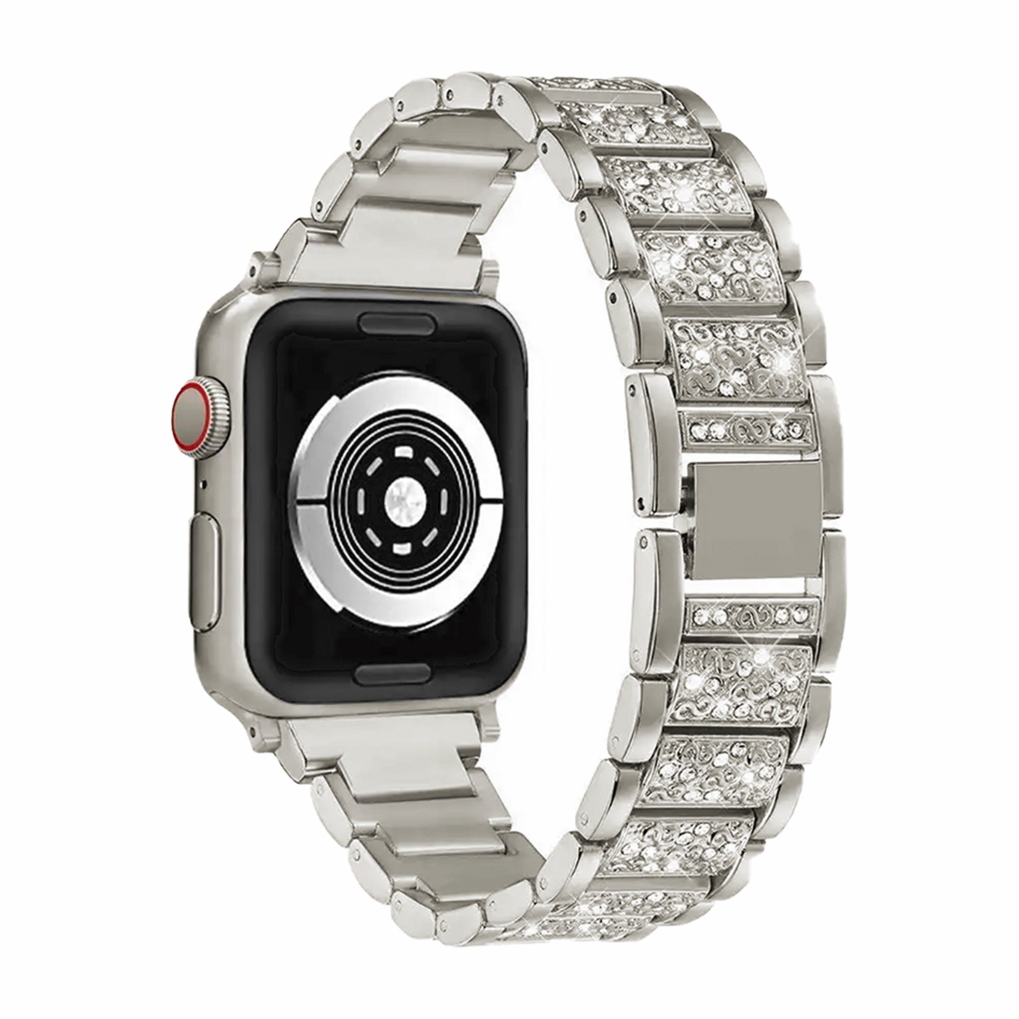 Apple Watch diamond link band - starlight
