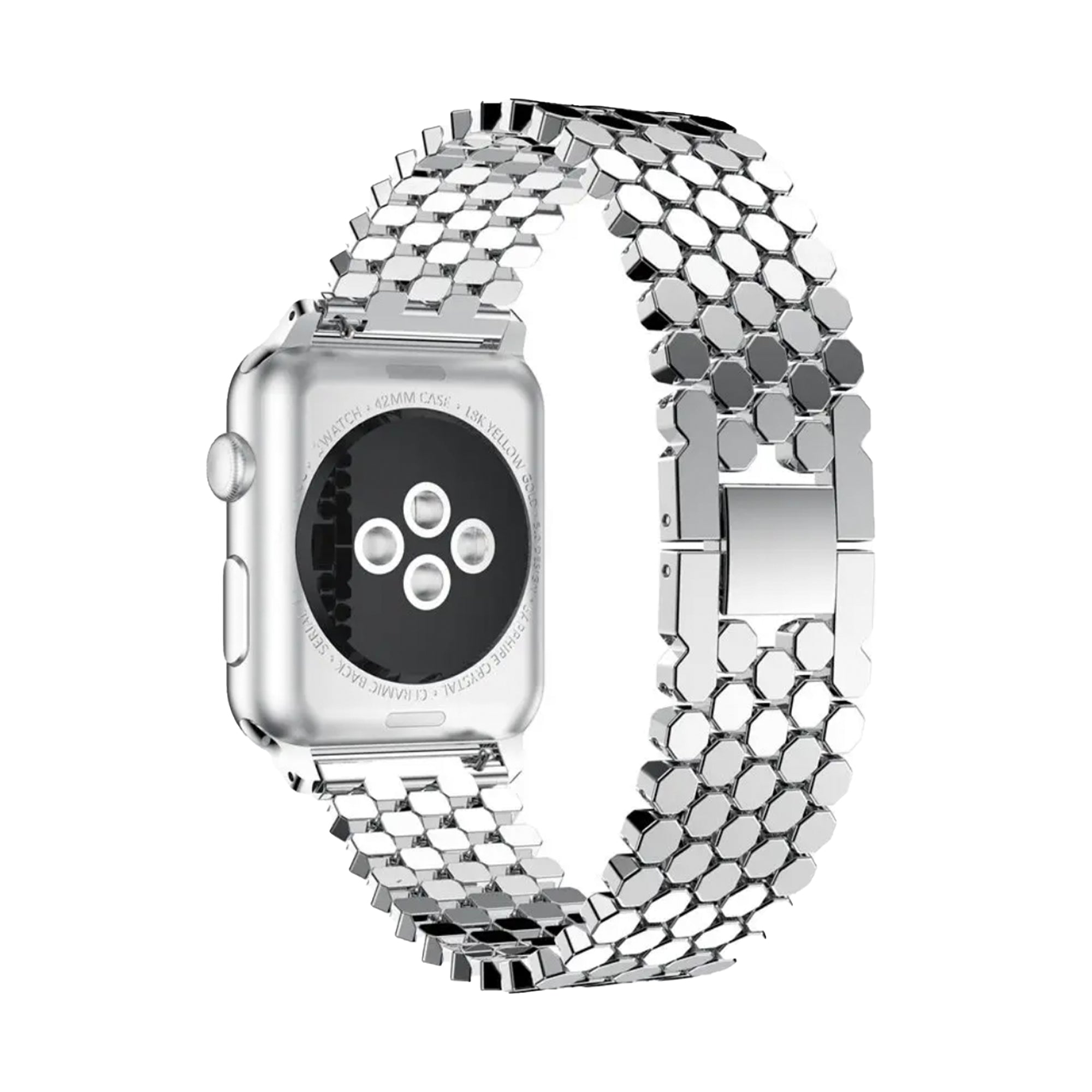Apple Watch honey band - silver