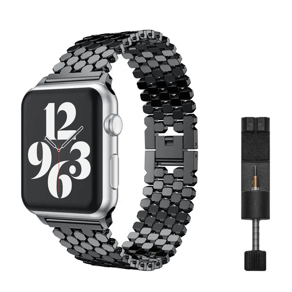 Apple Watch honey band - black