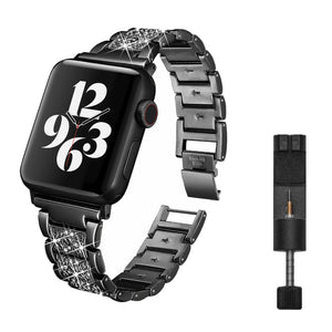 Apple Watch diamond link band - starlight