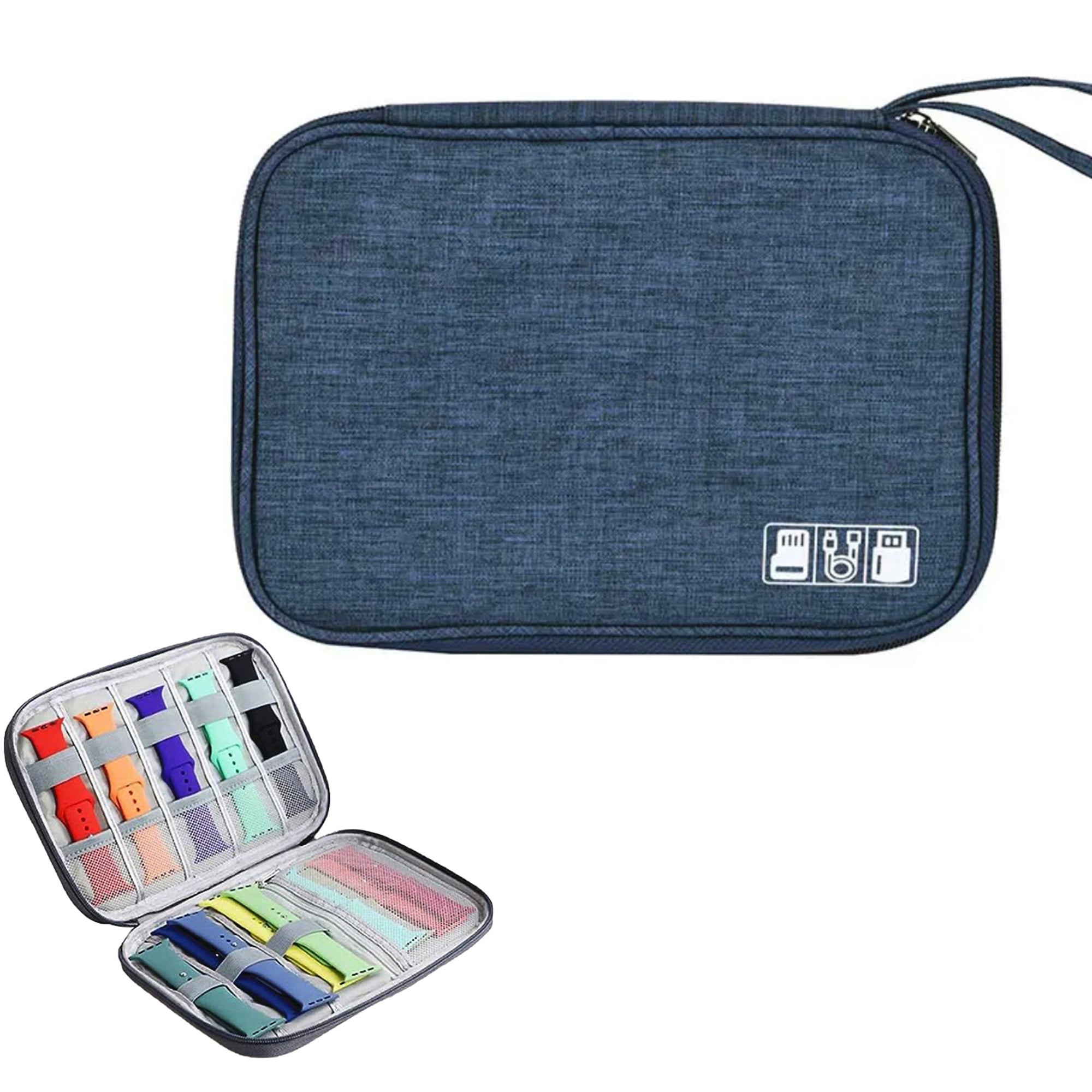 Apple Watch organizer/travel case - blue