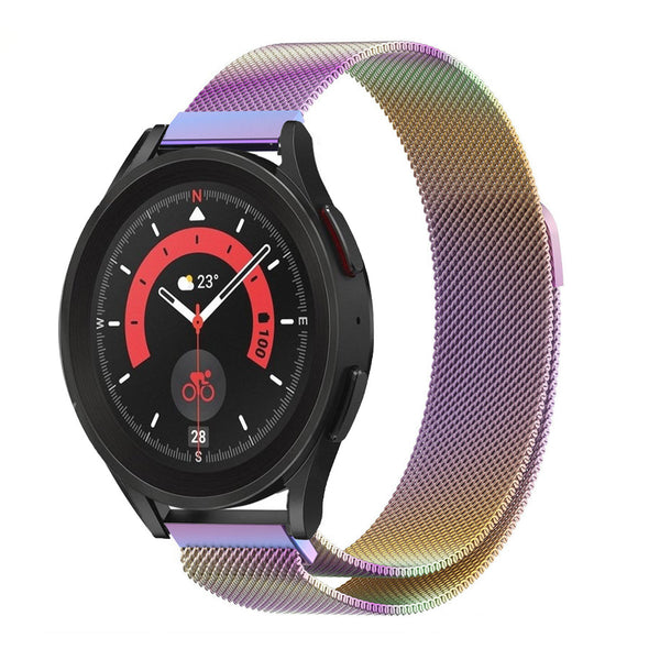Samsung Watch milanese band - rainbow