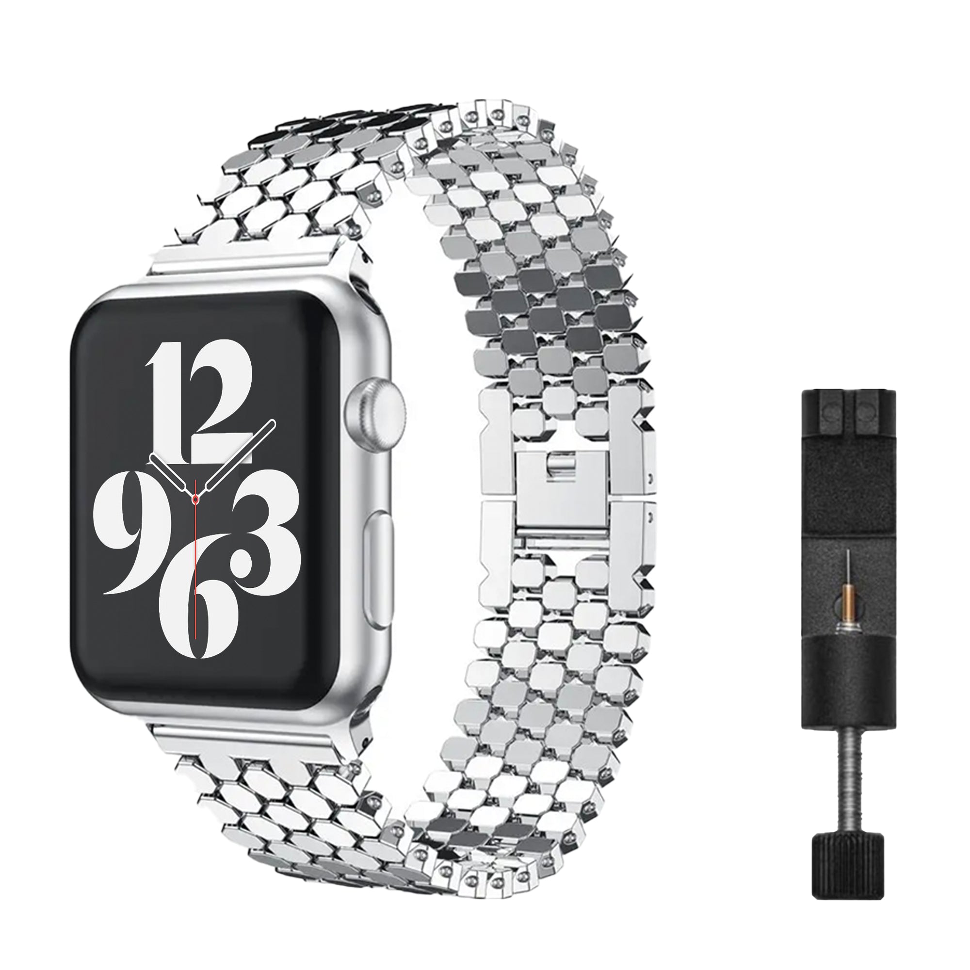 Apple Watch honey band - silver