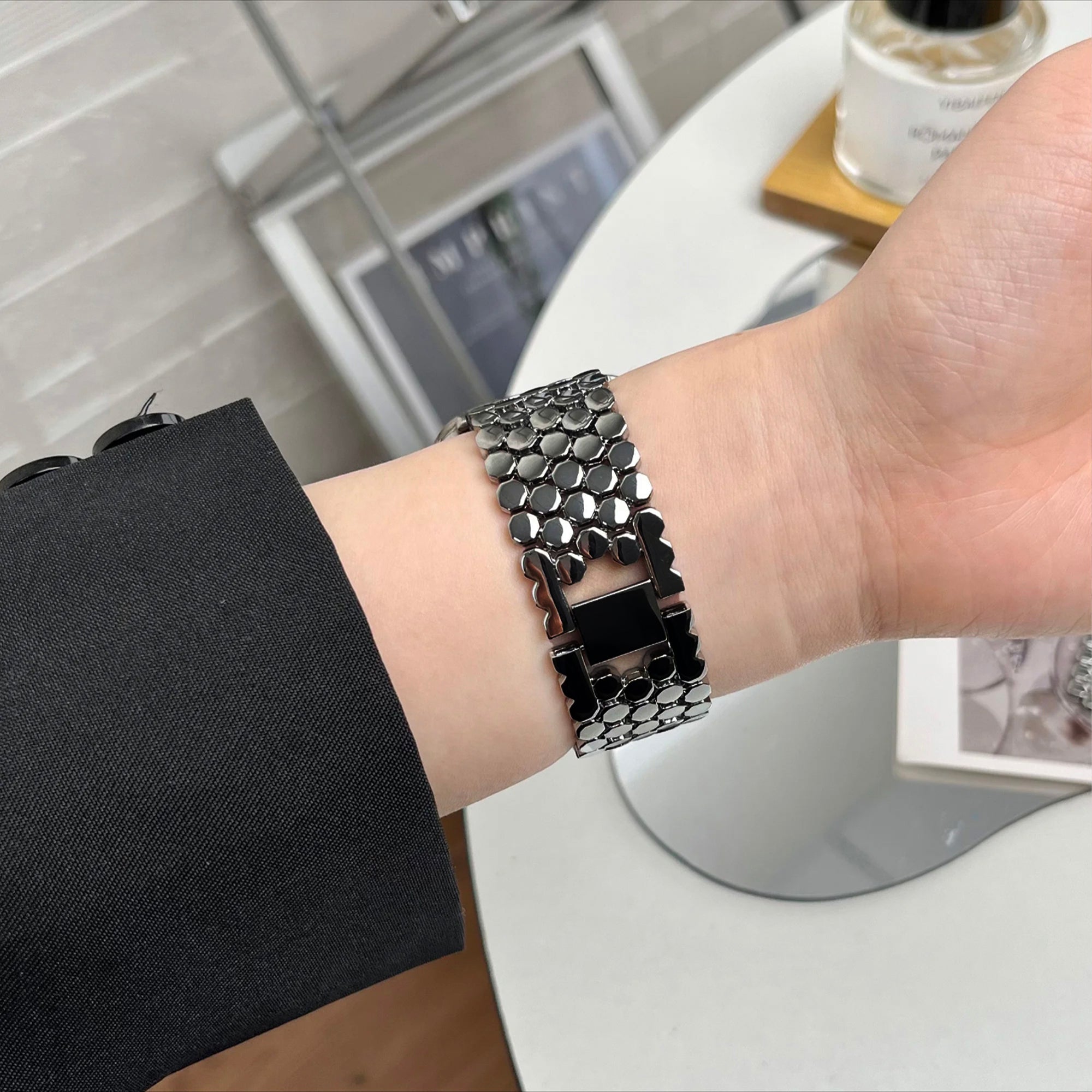 Apple Watch honey band - black