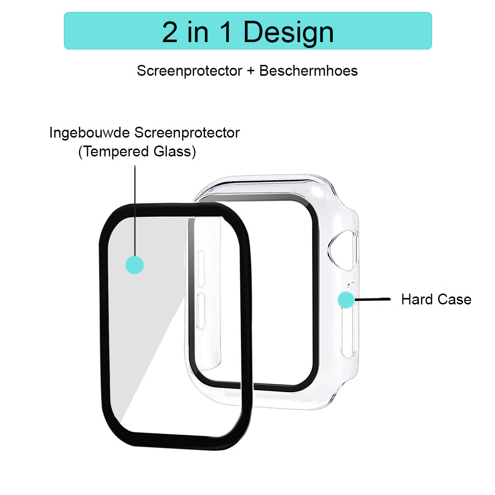 Apple Watch 2-1 case - transparant