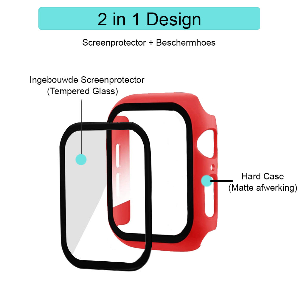 Apple Watch 2-1 case - Rood