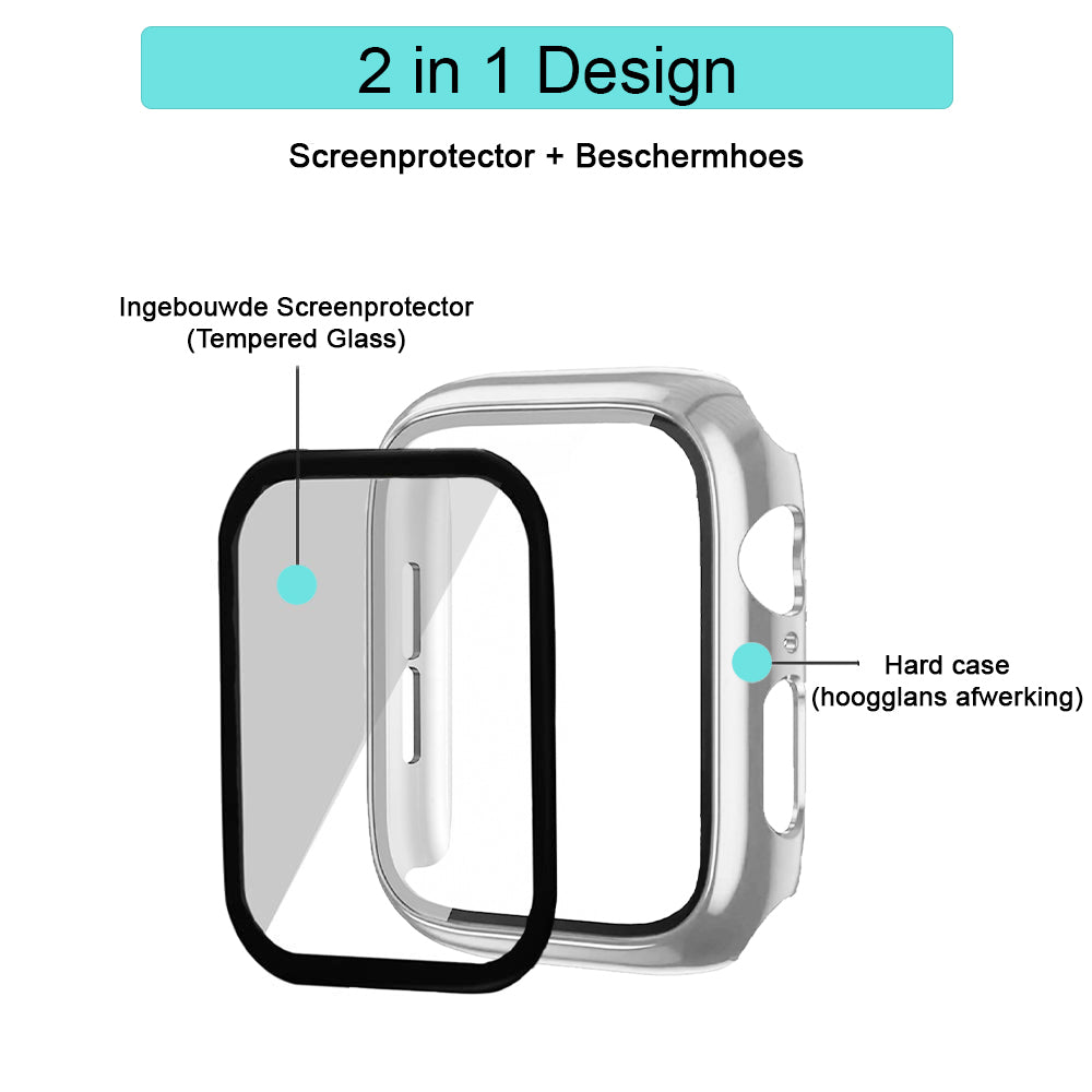 Apple Watch 2-1 case - zilver