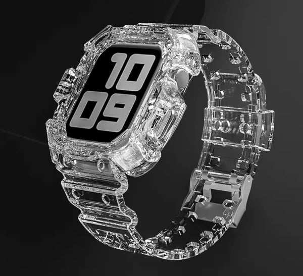 Apple Watch armor strap - clear