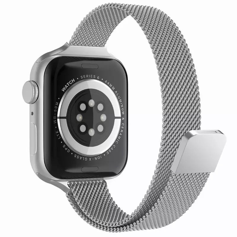Apple Watch milanese slim band - zilver