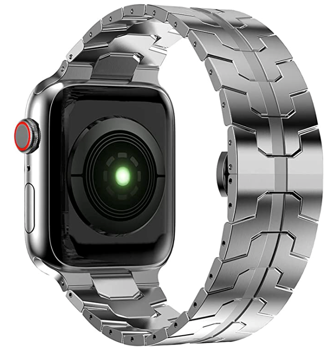 Apple Watch iron band - silver