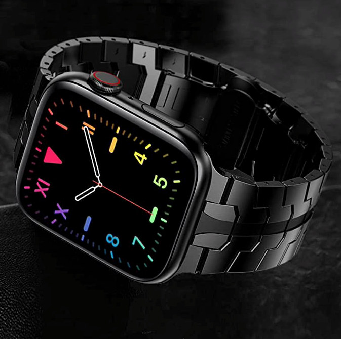 Apple Watch iron band - black