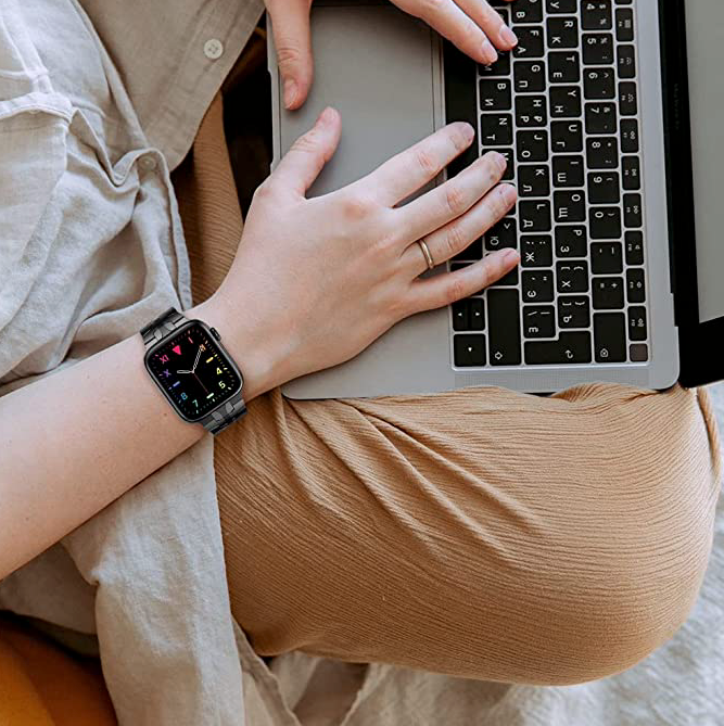 Apple Watch iron band - black