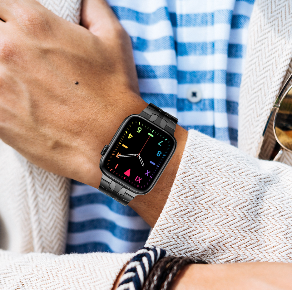 Apple Watch iron band - black