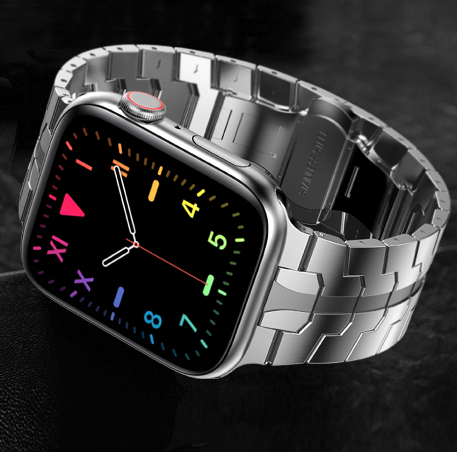 Apple Watch iron band - silver