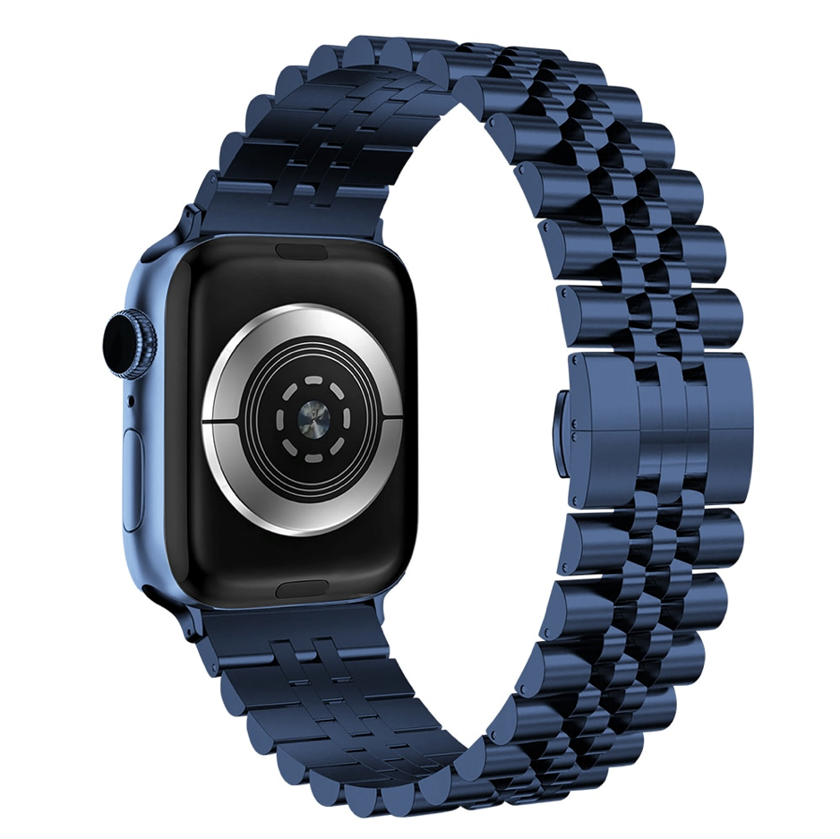 Apple Watch steel jubilee strap - blue