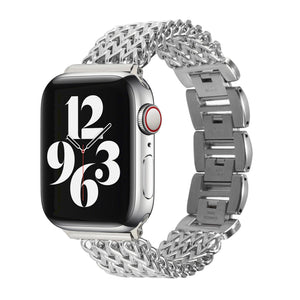 Apple Watch Fischgrätenarmband – Schwarz