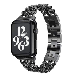Apple Watch double chain link strap - gold