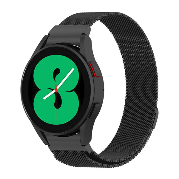 Samsung Galaxy Watch milanese band voor watch 4/5/5pro  - zwart