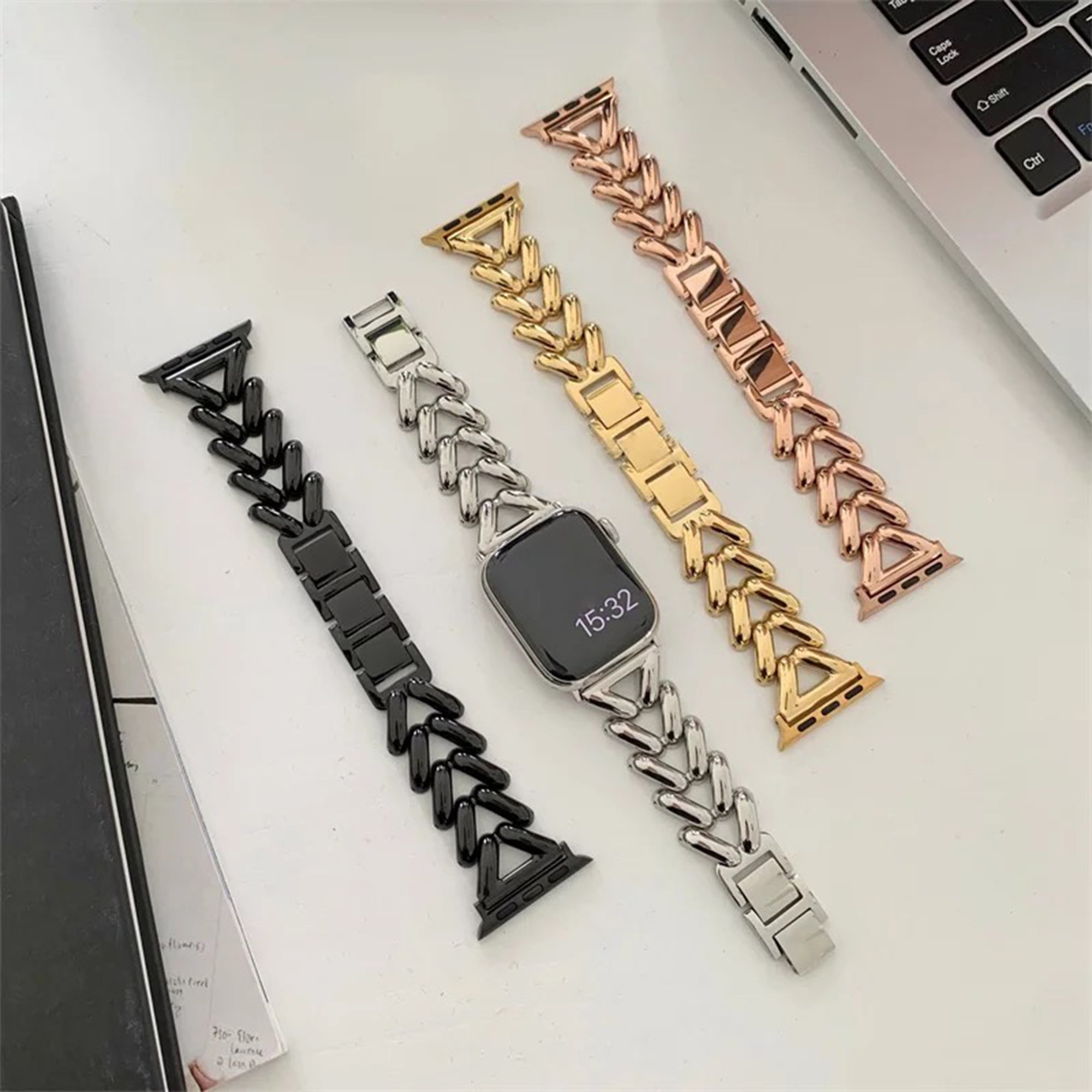 Apple Watch V strap - silver