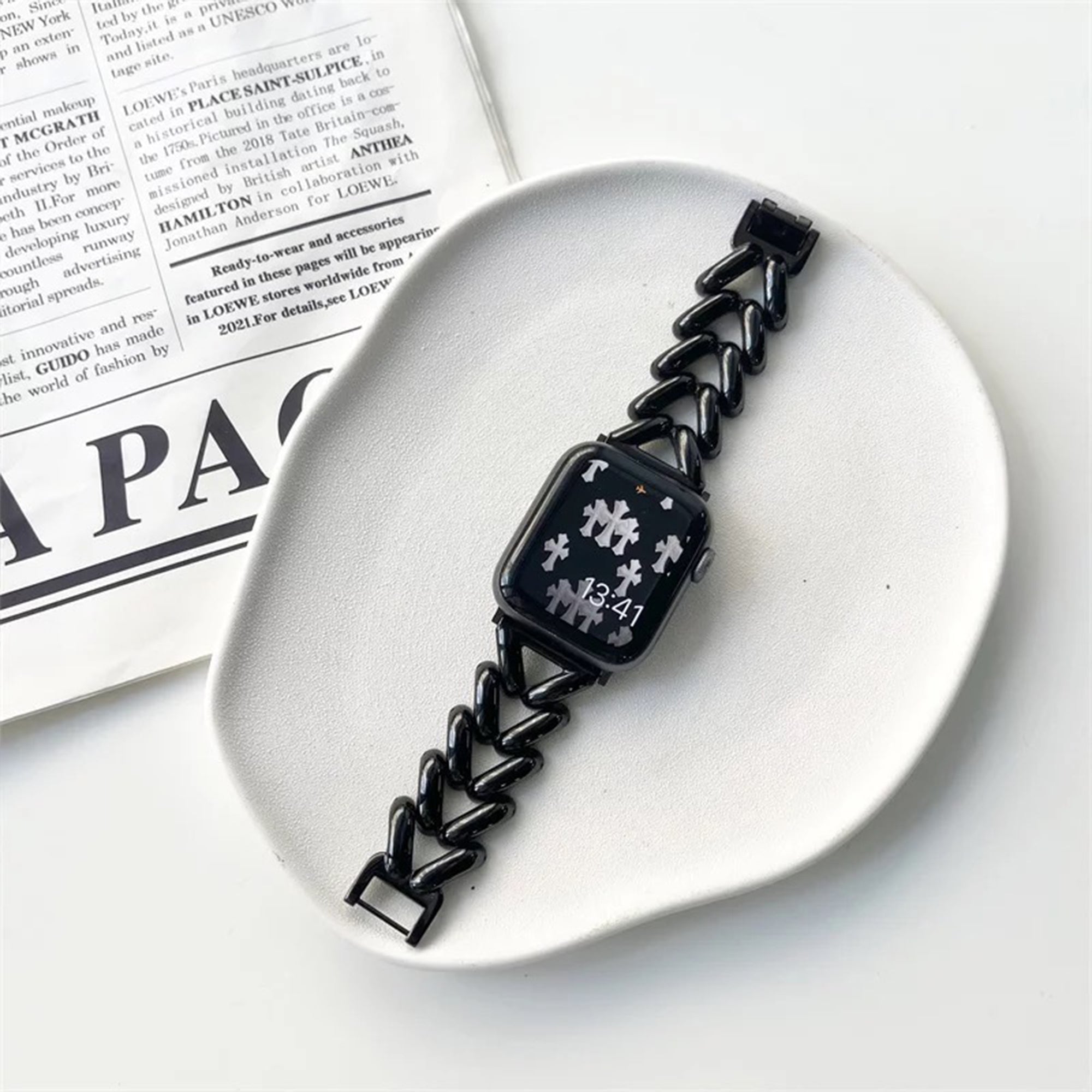 Apple Watch V strap - black