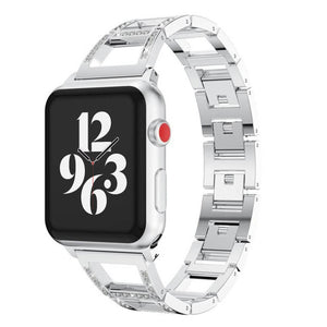 Apple Watch diamond open schakel bandje - rosé