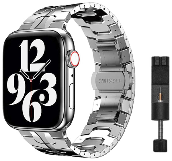 Apple Watch iron band - silver