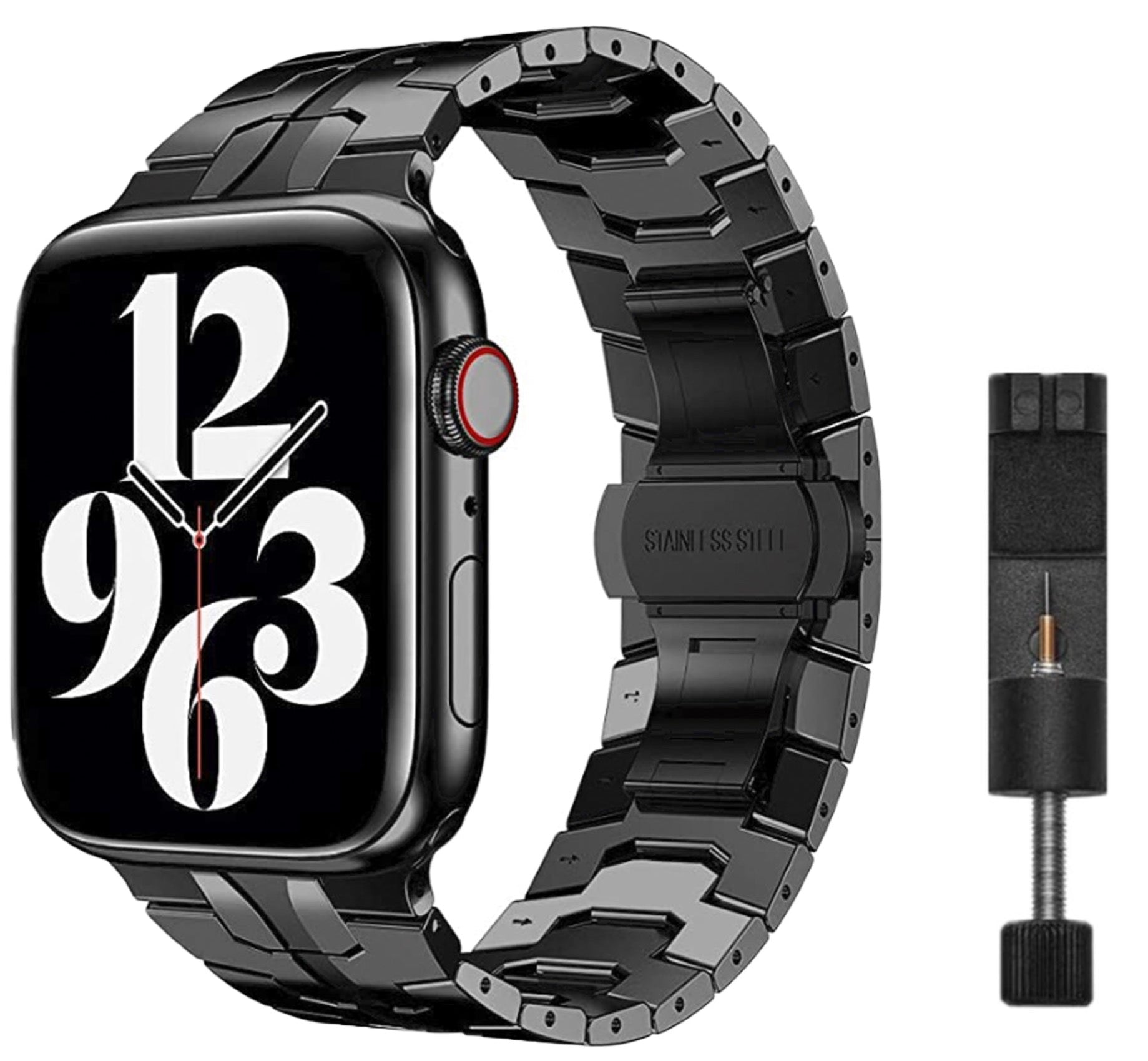 Apple Watch iron band - black