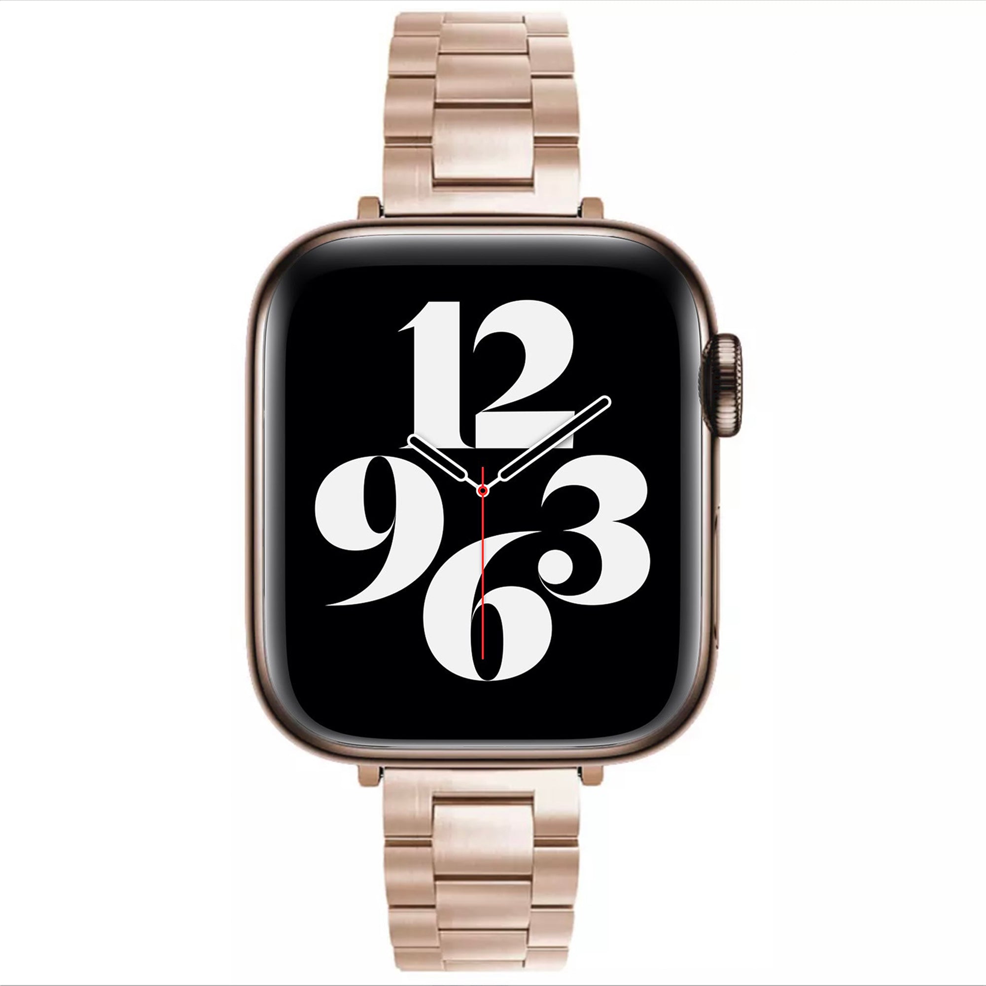 Apple Watch stalen schakelband slim - rosé