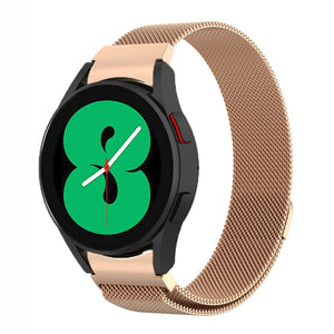 Samsung Galaxy Watch milanese band voor watch 4/5/5pro  - zwart
