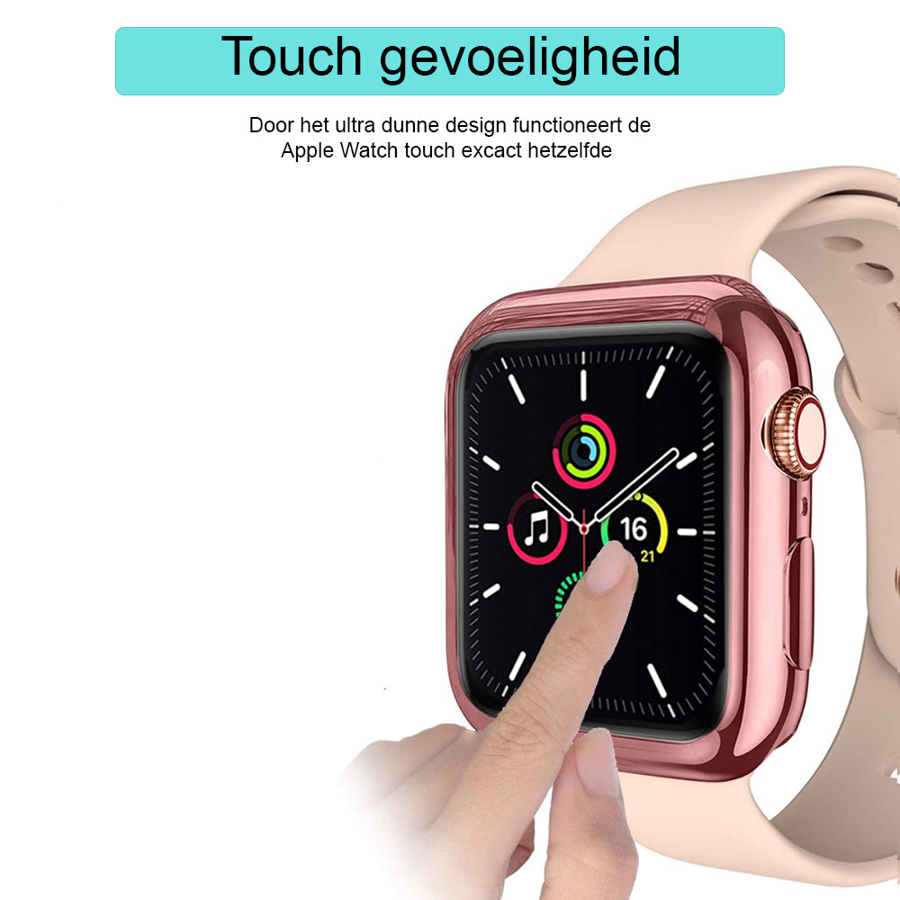 Apple Watch siliconen hoesje - rosé