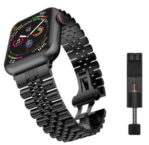 Apple Watch steel jubilee band - silver gold