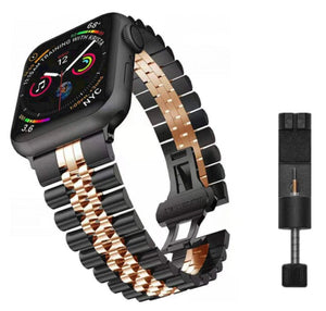 Apple Watch steel jubilee band - silver gold